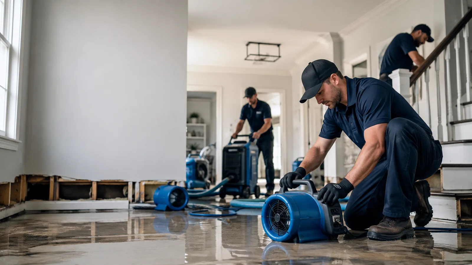 Water Damage Restoration in Hanscom Afb, MA near me